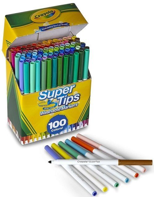 Una selección de estuches de lápices, rotuladores y ceras para regalar