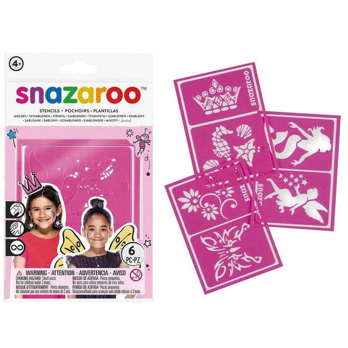 Plantillas Snazaroo para maquillaje chicas - Comprar en Juegos Malabares