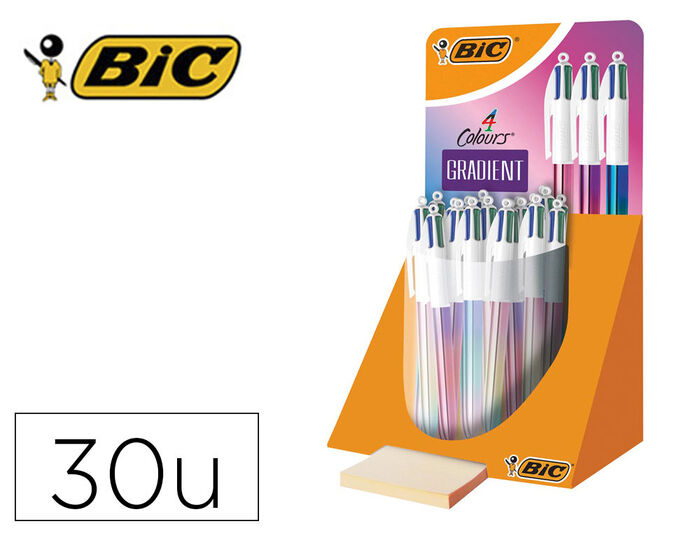 Bolígrafo multifunción 3 colores + 1 portaminas Colours 3+1 BIC