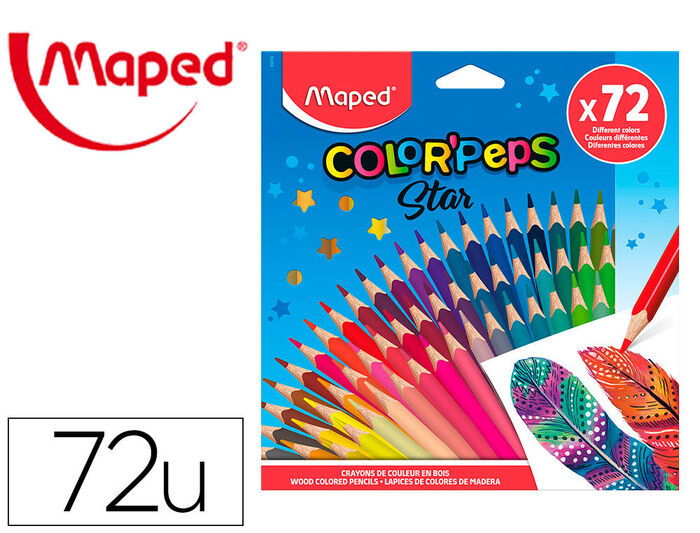 Lápices de colores para pintar 72 lápices de colores lápices de colores  profesionales, lápices de colores de agua, para estudiantes de escuela que  pintan nios LHCER 1