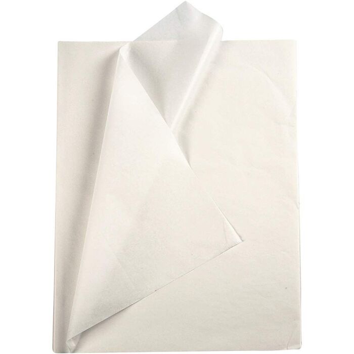 Pliego de papel seda blanco x25 – De la mano con tus hij@s