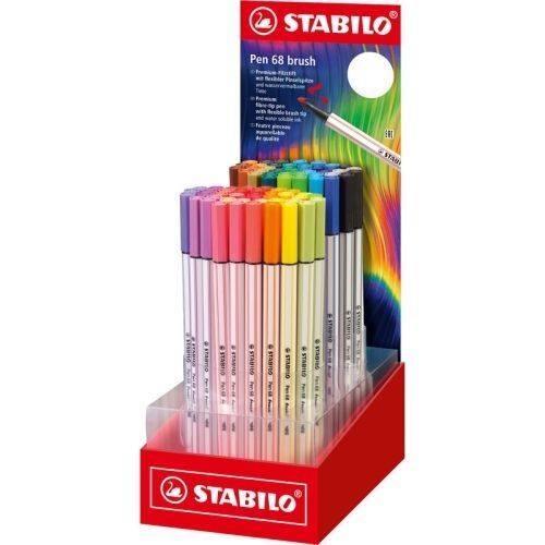 Rotulador punta de ppincel STABILO Pen 68 brush ARTY