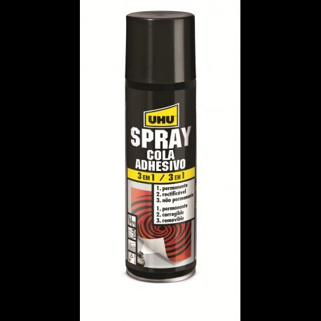 Uhu Pegamento Spray 500Ml. Pegamento spray . La Superpapelería
