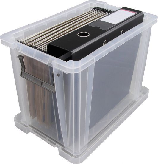 Caja Almacenaje Transparente con Tapa 18,5 L Wfs20M185 Cs Tp. Cajas de plástico  almacenaje . La Superpapelería