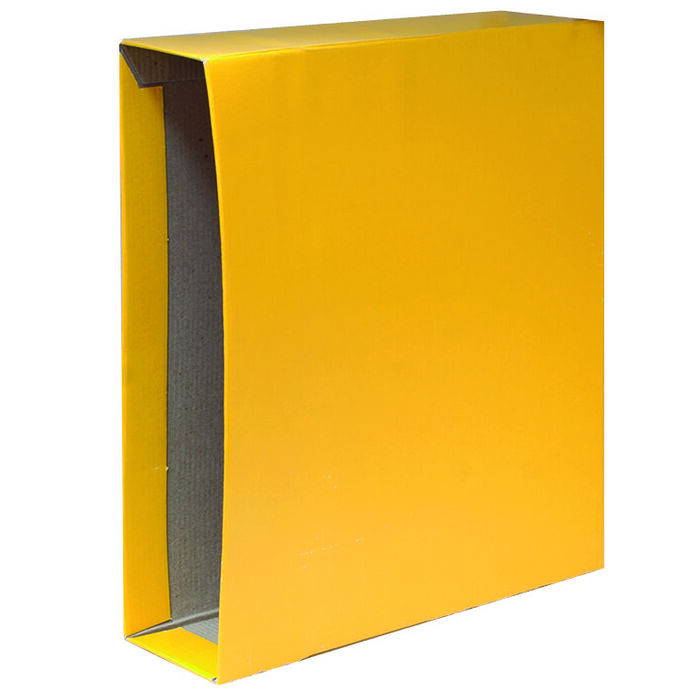 Caja Archivador Grafcolor A4 Amarillo. Cajas de archivadores y archivo  definitivo . La Superpapelería