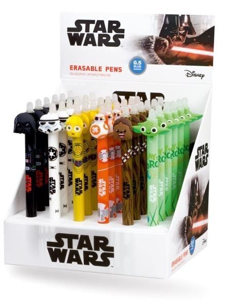 Boligrafo Borrable Retractil Star Wars Modelos Surtidos. Bolígrafos y  lápices infantiles . La Superpapelería