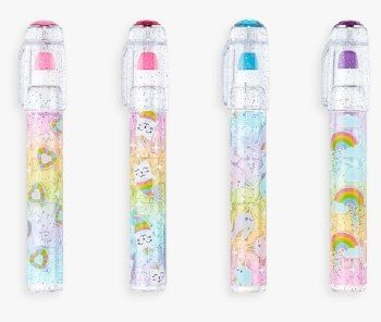 Gomas de Borrar Perfumadas de Frutas Ooly Rainbow Glitter Gems. Bolígrafos  y lápices infantiles . La Superpapelería