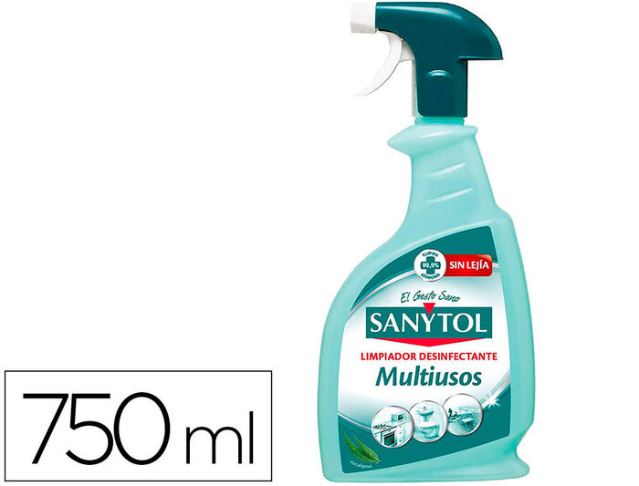 MultiLimpio - Limpiador Desinfectante Multiuso Sanytol X3 Unid