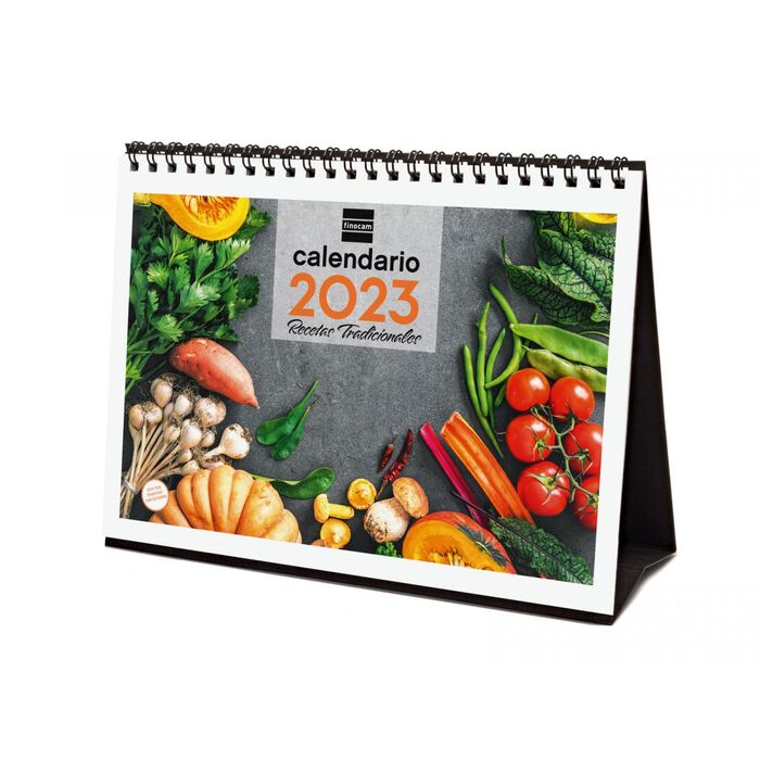 Calendario Sobremesa Recetas Finocam 2023. Calendarios de mesa . La  Superpapelería