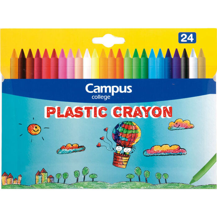 Pack de 36 Ceras Plásticas Colorear Kids Plastidecor BIC