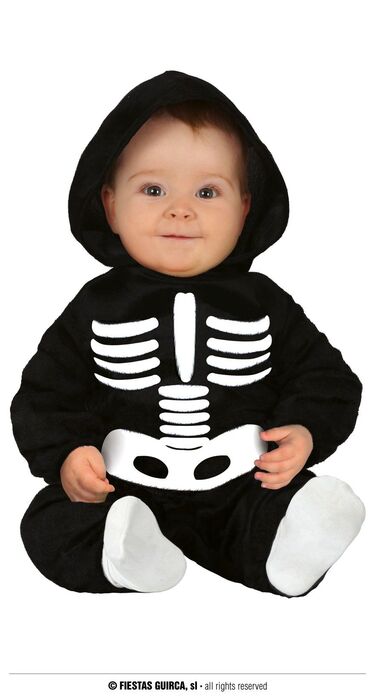 Disfraz Skeleton Baby 12-18 Meses. Disfraces de halloween . La  Superpapelería