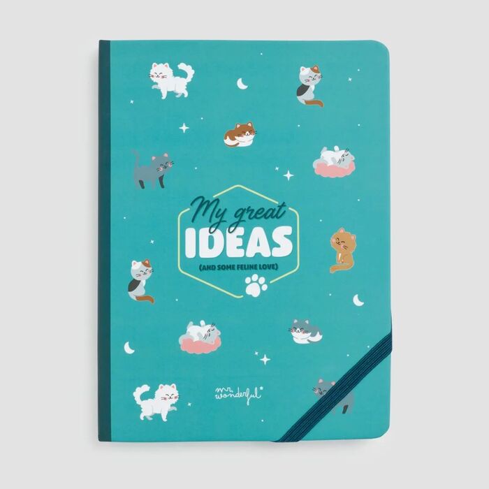 Libreta A5 Mr Wonderful Pet Lovers - My Great Ideas (And Some