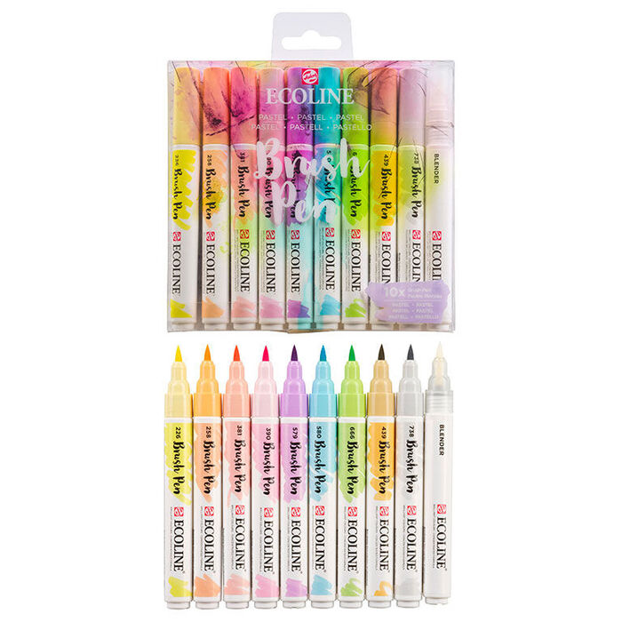 Set 10 Rotuladores Lettering Ecoline –