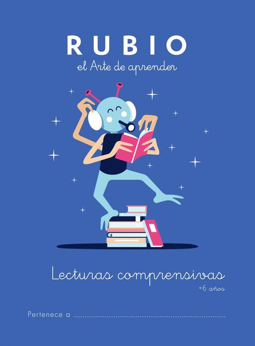 CUADERNO LECTURAS COMPRENSIVAS +4 RUBIO 2,75€