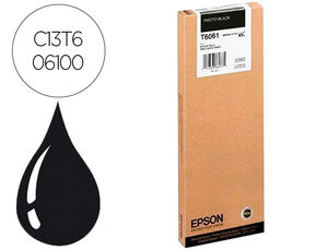 Consumibles Epson Tinta Negra Foto Ac Sp-4880