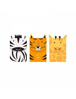 Bolsa Chuches Animal Safari Paquete 3 uds.