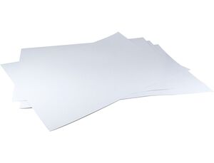 Cartoncillo Blanco una Cara 350 Gr 64 X 88 cm - Paquete de 1 Kilo 5 Hojas