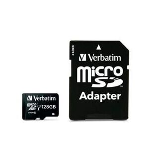 Verbatim Micro Sdhc 128Gb Clase 10 C/adaptador