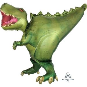Globo Foil Tiranosaurio Rex Metalizado 91 cm