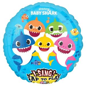 Globo Foil Musical Baby Shark 71 cm