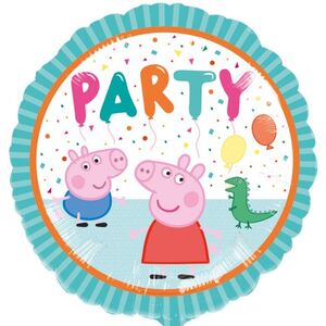 Globo Foil Peppa Pig Party 45 cm
