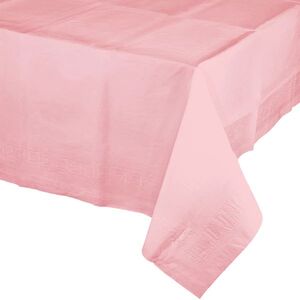 Mantel Papel Plastificado Rectangular Rosa Classic 137 X 274 cm