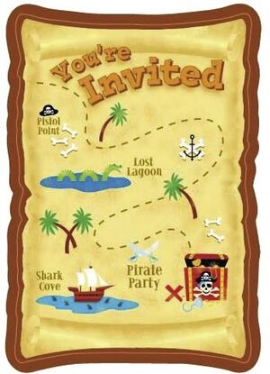 Invitaciones: Pirata Party