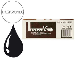 Consumibles Kyocera Toner Negro Tk590K