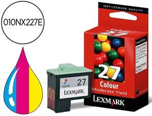 Ink-Jet Lexmark Jp Z13 Z23 Z33 Z25 Z34 Z35 Z517 Z600 Z602 Z603 Z612 Z615 Xz604 Z650 Mf X74 75 N. 27 C