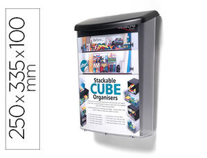 Buzon de Exterior Deflecto para Material Publicitario Concon Inhibidores Uv Color Transparente 250X335X100 mm