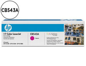 Toner Hp Cb543A Color Laserjet Cp-1215/cp-1515/cp-1518 Magenta With Colorsphere -1. 00Pag-