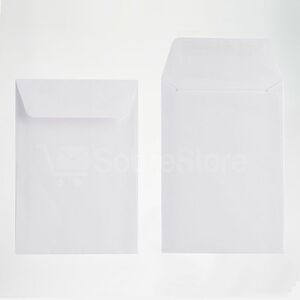 Bolsa Offset Blanco Tira Silicona 100X145 mm 70 Gr Caja 1000 ud