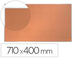 Tablero de Anuncios Nobo Impression Pro Corcho Formato Panoramico 32 710X400 mm