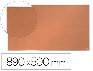 Tablero de Anuncios Nobo Impression Pro Corcho Formato Panoramico 40 890X500 mm