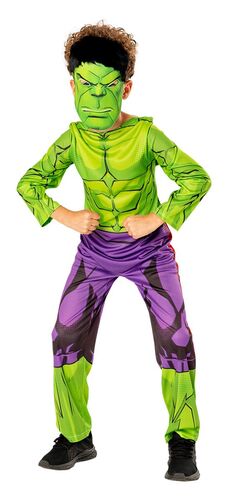 Disfraz Hulk Green Talla 5-6 Años