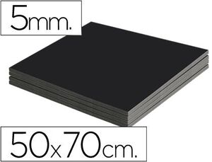 Carton Pluma 50X70 5Mm Negro