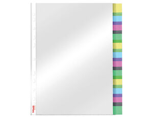 Funda Multitaladro Esselte con Pestañas Din A4 Polipropileno Cristal con Refuerzo 85 Mc Pack de 12