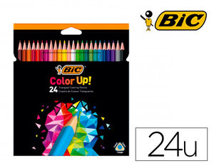 Lapices Bic Color Up Intensity Caja 24 Colores Surtidos