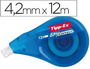 Corrector Cinta Lateral Tippex Easy Correct 4,2 mm X 12Mt