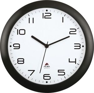 Reloj de Pared Alba Analogico 45X300 mm Negro