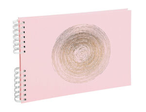 Album de Fotos Espiral Exacompta Ellipse 50 Paginas 32X22 cm Color Rosa