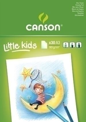 Bloc de Dibujo Guarro-Canson Kids A3 30H 90G