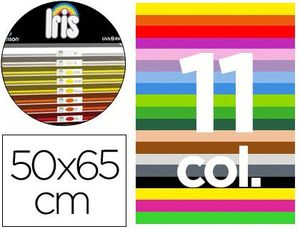 Cartulina Guarro 50X65 Contenido a 50 Hojas Blancas+ 25 Hojas X11 Colores 185Grs