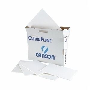 Carton Pluma Canson Blanco 3 mm 21X29,7 cm (A4)
