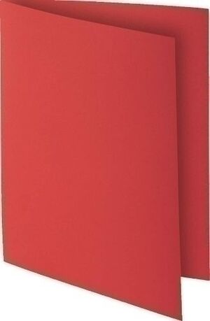 Subcarpeta Exacompta Rock´s 80 80G A4 Rojo Paquete de 100