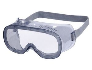 Gafas de Proteccion Deltaplus Panoramicas Montura Flexible de Pvc Ventilacion Directa Talla Ajustabl