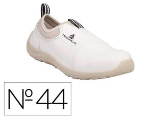 Zapatos de Seguridad Deltaplus Microfibra Pu Suela Pu Mono-Densidad Color Blanco Talla 44