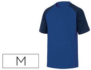 Camiseta de Algodon Deltaplus Color Azul Talla M