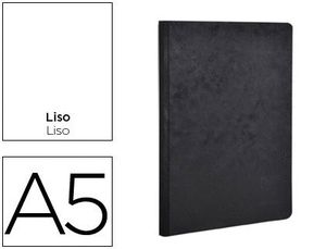 Cuaderno Cosido Liso 96 Hj 148X210 Negro