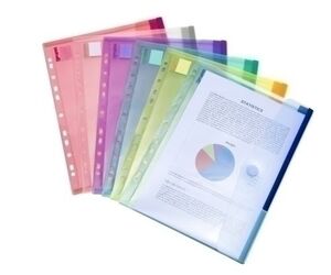 Dosier Sobre Tarifold Pp Velcro A4 Colores Surtidos Pack de 12